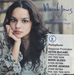 Norah Jones : Don't Know Why